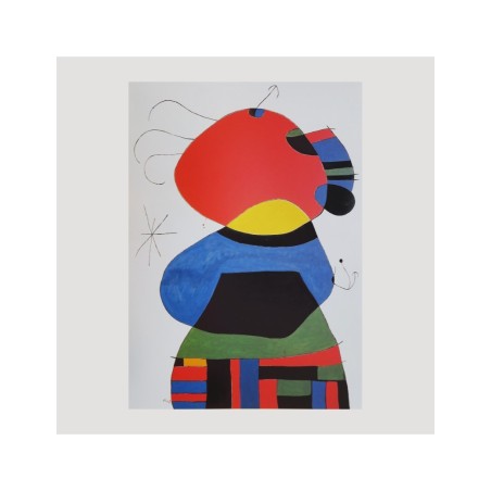 Colgante dorado Miró Jewelry Femme