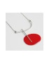 Collier en Argent Miró Jewelry Rouge