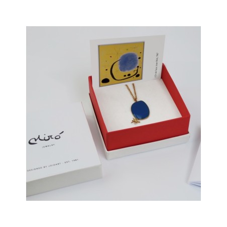 Collaret Daurat Miró Jewelry blau