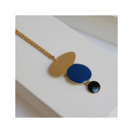 copy of Collier Dorée Miró Jewelry Bleu