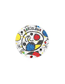 Posavasos cerámica Inspiración Miró Barcelona