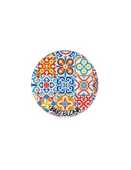 Sous-verre en céramique mosaïques modernistes Barcelone