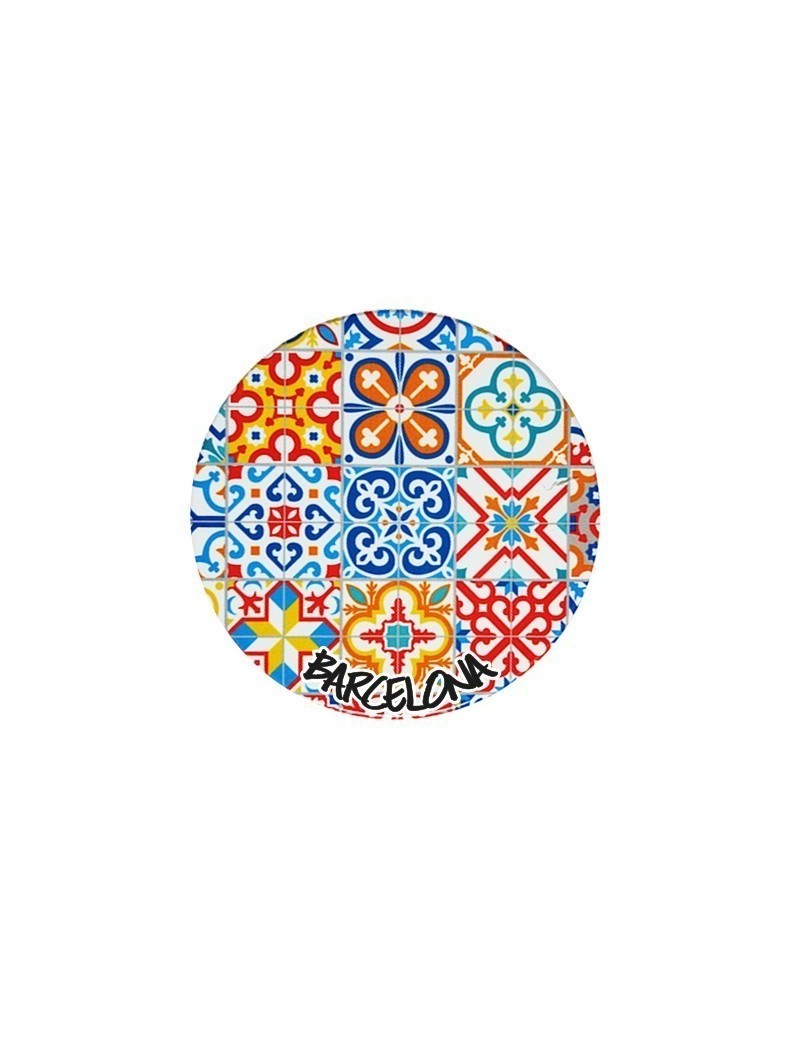 Posavasos cerámica mosáicos modernistas Barcelona