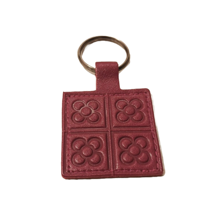 Porte-clés en cuir Barcelona Panot