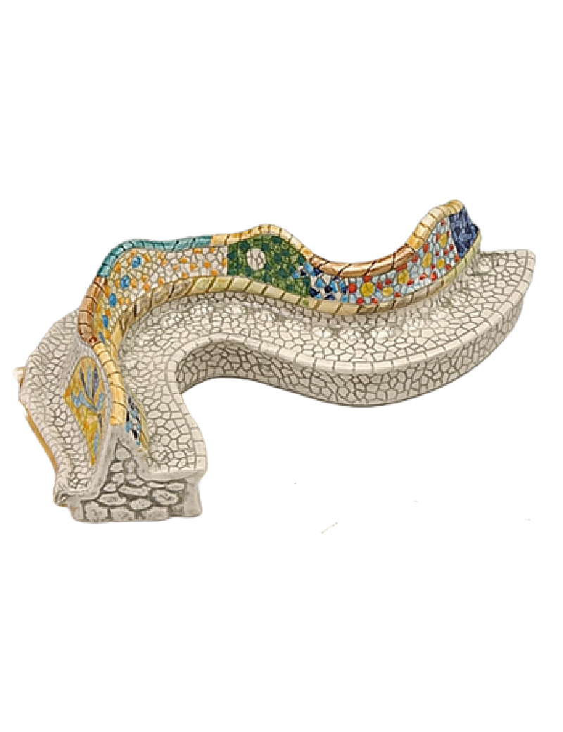 Banc Parc Güell ceràmica - gran