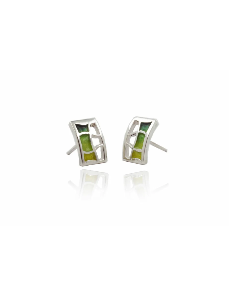 Earrings Pedrera Green