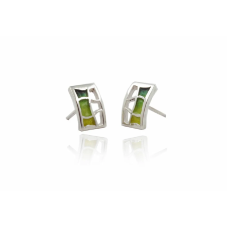 Earrings Pedrera Green