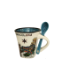 Petite tasse Gaudí Barcelone avec cuillere