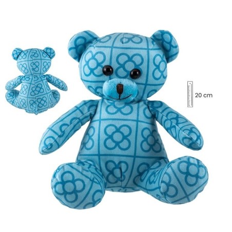 Stuffed Bear Barcelona Panot Flor