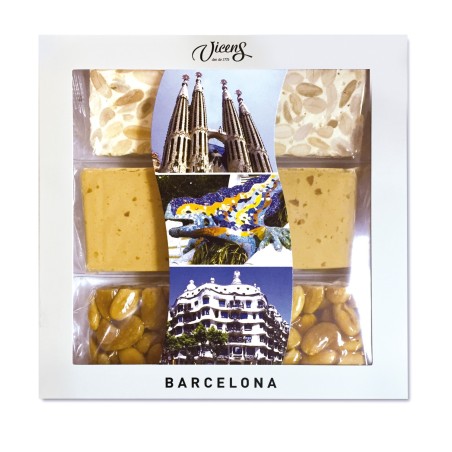 Boîte de 3 Nougats Artisanaux Barcelone