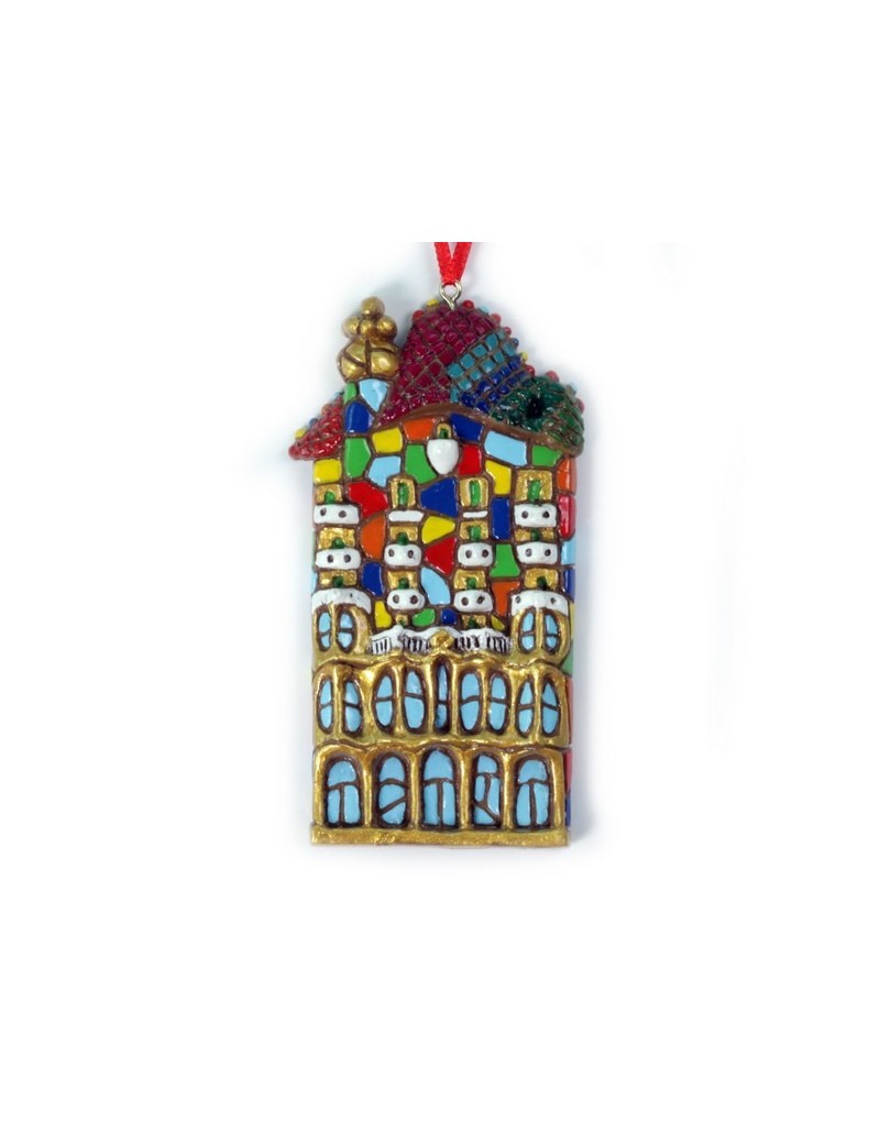 Gaudi Casa Batllo Christmas tree ornament