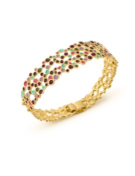 Bracelet doré aux couleurs de Gaudí à Barcelone