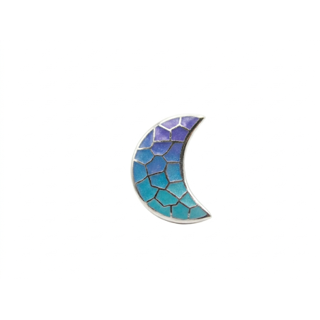 Colgante Luna Gaudí Trencadís Blue S