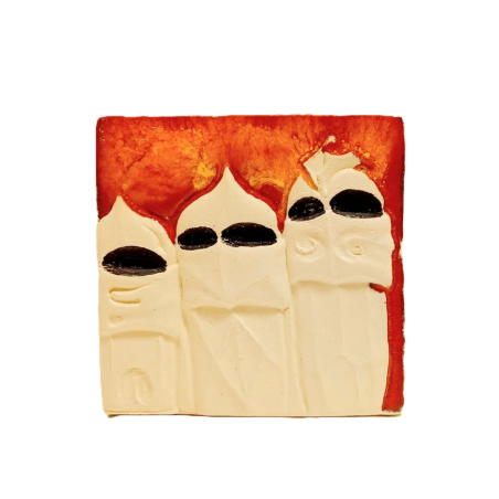 Imant en ceràmica guerrers de La Pedrera