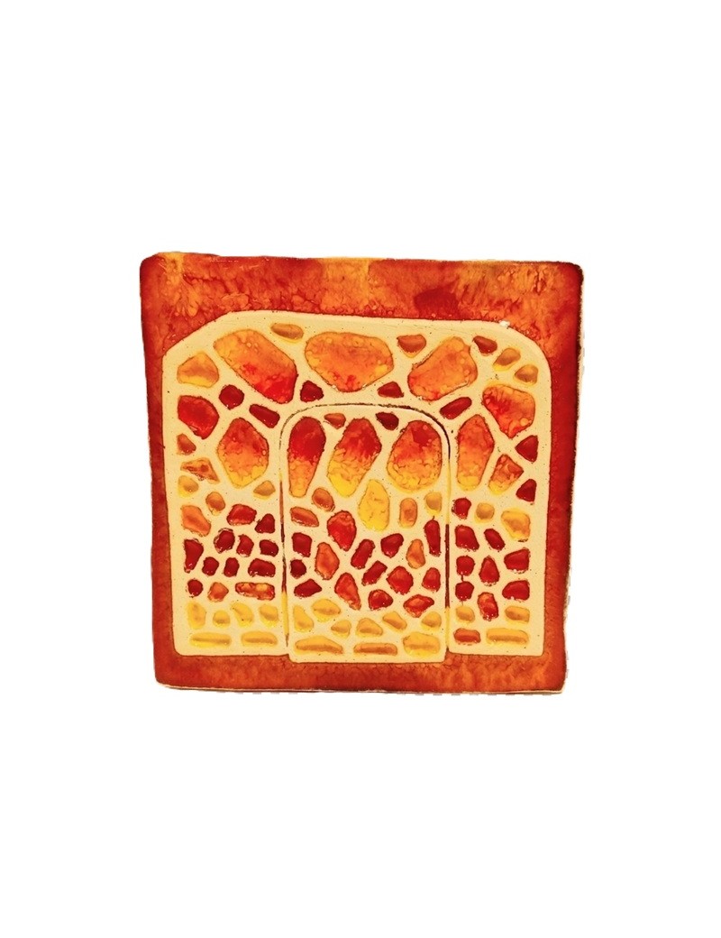 Ceramic Magnet La Pedrera Door