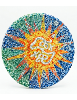 Assiette à rosace Park Güell 23 cm