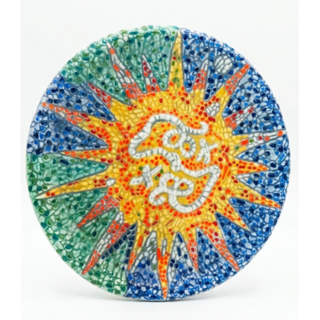 Assiette à rosace Park Güell 23 cm