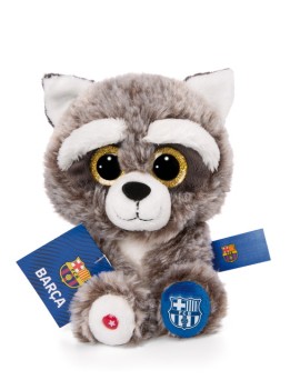 Soft Toy Raccoon FC Barcelona 15 cm