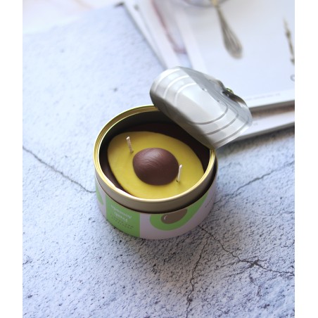 Vela de cera vegetal - Aguacate