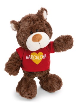 Soft Toy Barcelona Brown Teddy Bear 20 cm