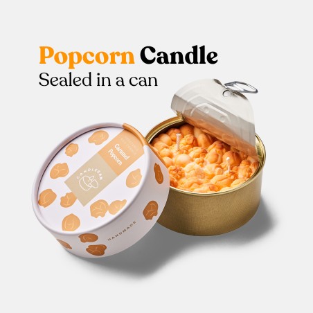Vegetable Wax Candle - Popcorn