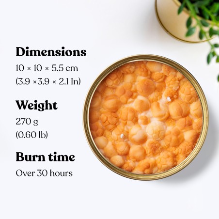 Espelma de cera vegetal - Crispetes