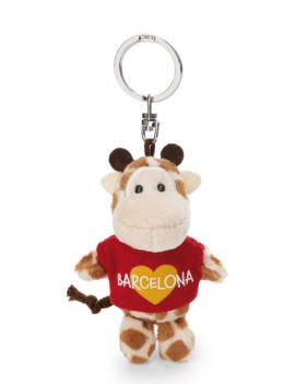 Clauer peluix Girafa Barcelona