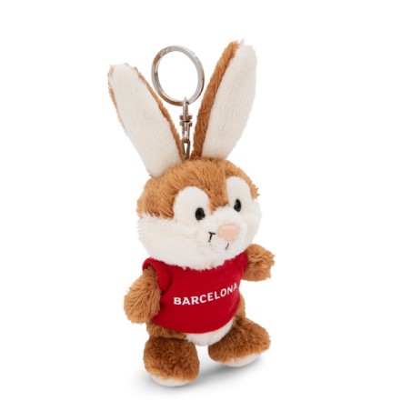 Llavero peluche Conejito Barcelona