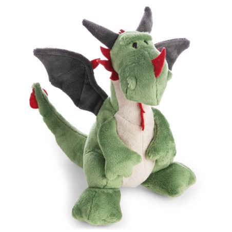 Soft toy Sant Jordi green dragon