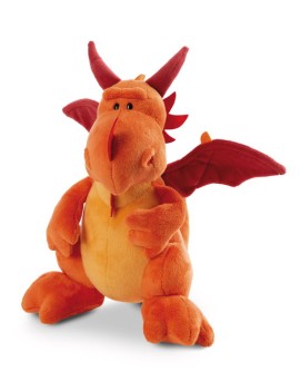 Peluche dragon orange Sant Jordi