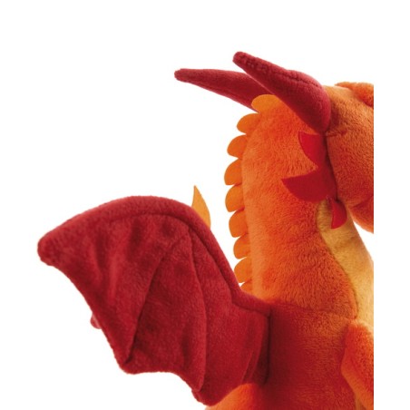Soft toy Sant Jordi orange dragon