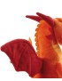 Peluche dragon orange Sant Jordi