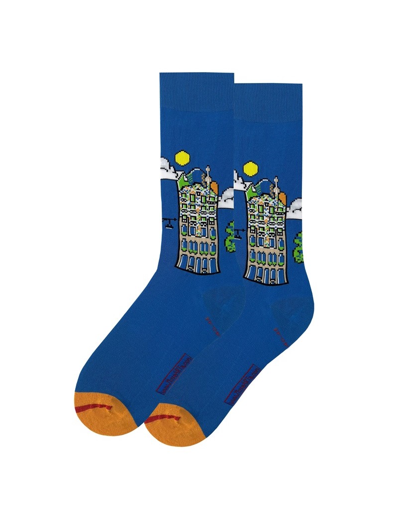 Chaussettes artistiques Casa Batlló Gaudí Barcelone