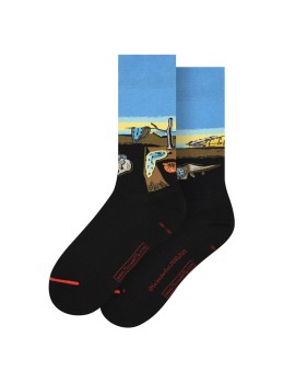 Calcetines artísticos «La persistencia de la memoria» Salvador Dalí