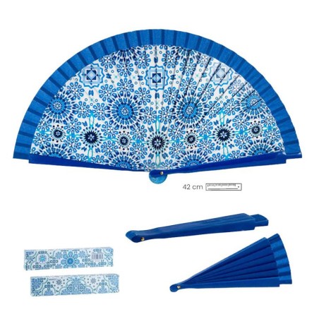 Abanico Gaudí Multicolor
