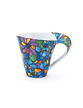 Taza cerámica Teo Vitral Gaudí Barcelona