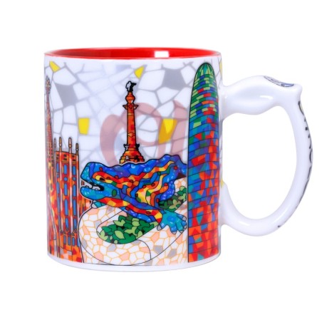 Tasse en céramique Gaudí Barcelona