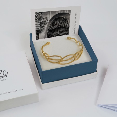 Bracelet doré Gaudí Palau Güell
