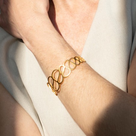 Gaudí Palau Güell Golden Bracelet