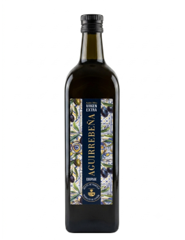Mélange d'huiles d'olive vierges extra « Aguirrebeña Premium » (1 L) | Véritable huile d'olive vierge extra espagnole