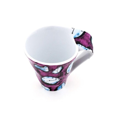 Taza cerámica Teo Relojes - diseño artístico surrealista catalán