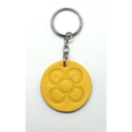 Porte-clés en cuir Barcelona Panot