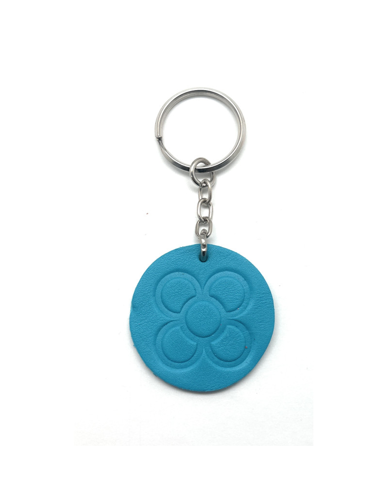 Porte-clés en cuir Barcelona Panot