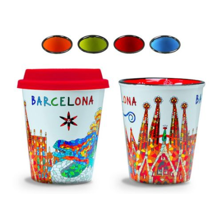 Tassa de Ceràmica Gaudí Barcelona efecte tèrmic amb Tapa