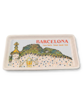 Plateau rectangulaire "Casa Batlló"