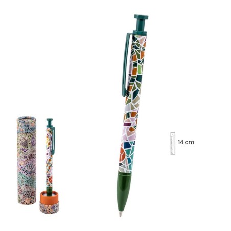 Stylo dans un tube « Gaudí Barcelona » | Souvenir original