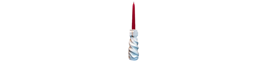 Bougies, bougeoirs et lampes