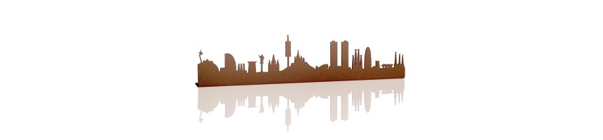 Skyline de Barcelone : souvenirs et objets de décoration inspirés de la ville | Gaudí Barcelona Shop