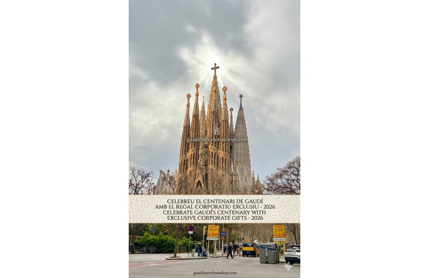 Centenario de Gaudí 2026: el año perfecto para regalos corporativos de Barcelona